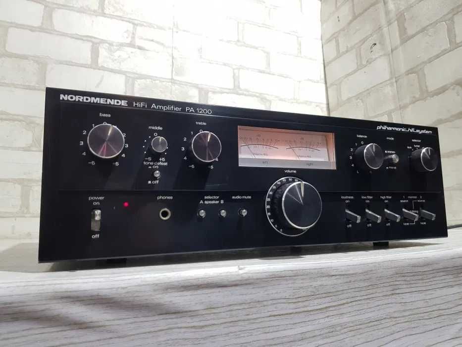 Nordmende PA-1200 + Mission 780 - colecție -Sistem Hi-Fi Vintage