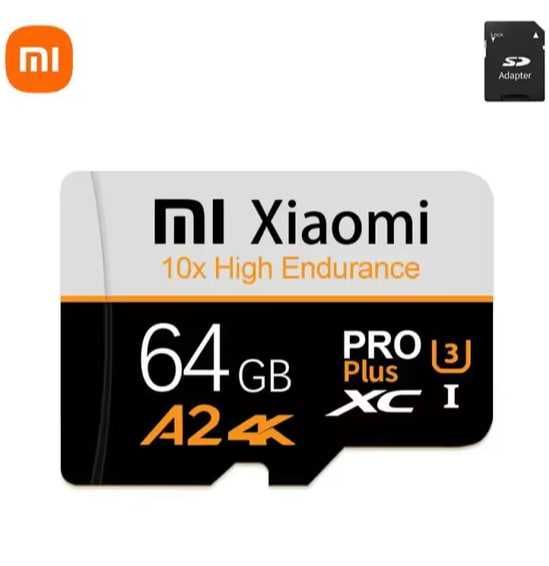 Fleshka,Chip,SD karta, Micro SD 64/128/256/512/1TB/2TB adapter ham bor