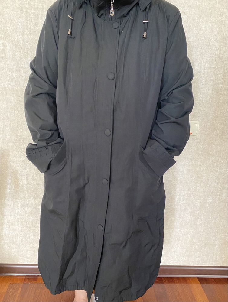 Продам новое женское пальто-плащ размер 50-52