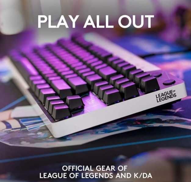 (чисто нова) Logitech G Pro KDA - Геймърска механична клавиатура