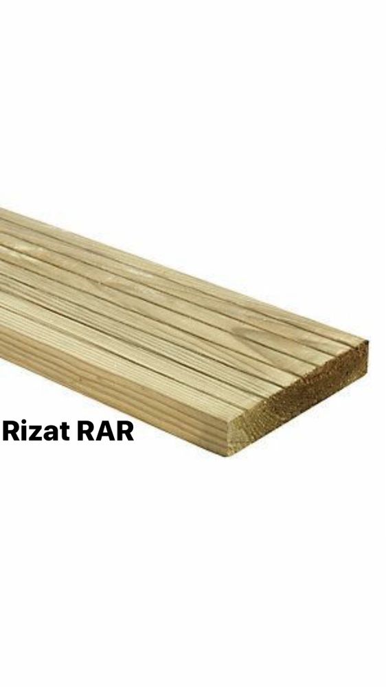 Deck terasa lemn pin nordic dușumea lamela exterior impregnat decking