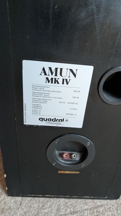 Quadral  amun mk4 ( schimb) boxe de podea de top