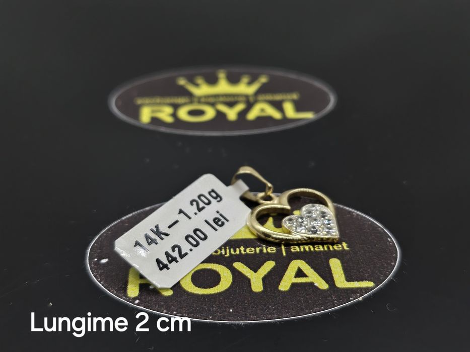 Bijuteria Royal: Pandantiv aur 14k/1.20 gr
