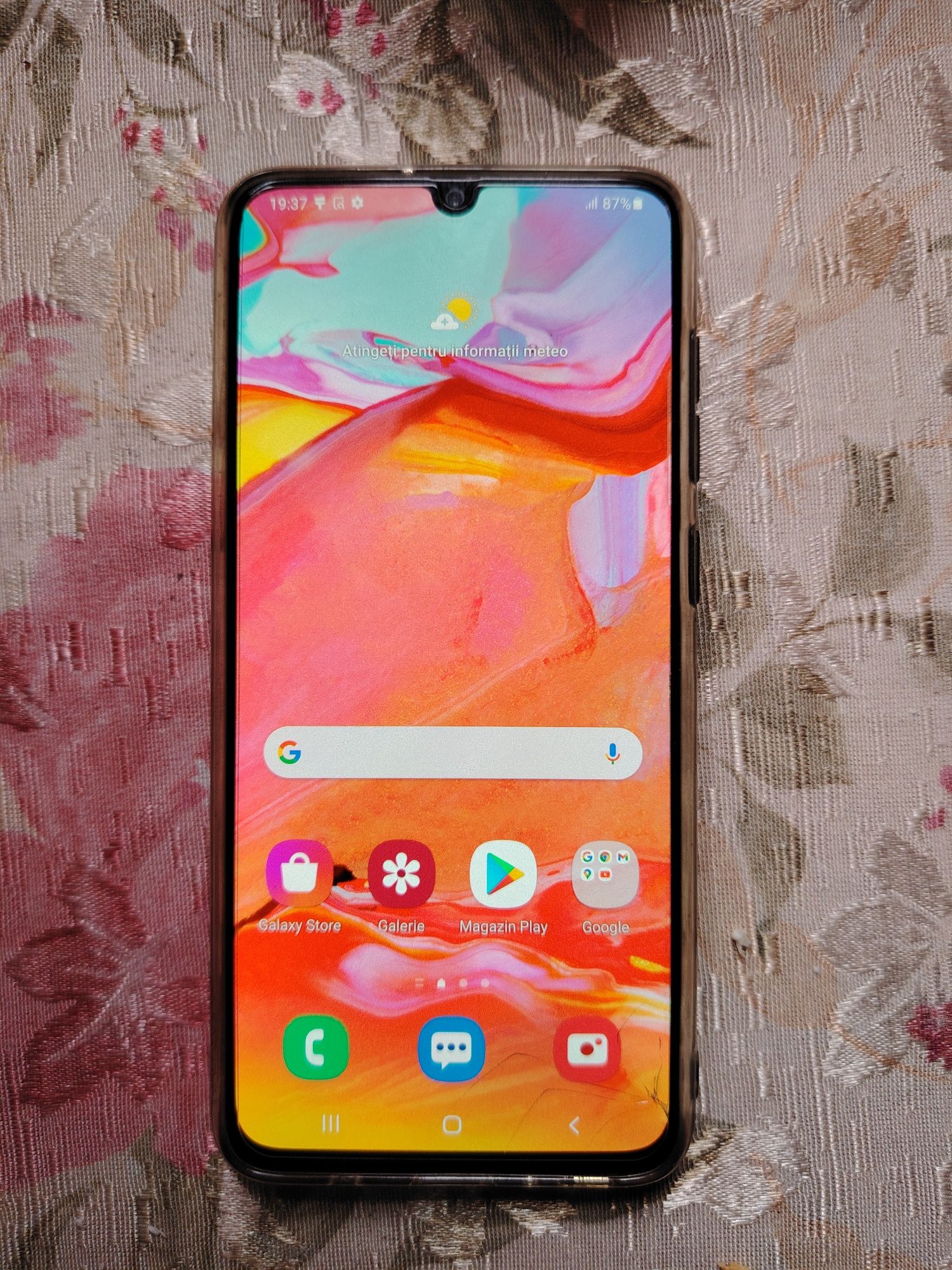 Samsung Galaxy A70, 128GB, 6GB
stoc epuizat