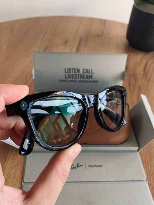 Ray-Ban Meta Skyler Прозрачный Хамелеон