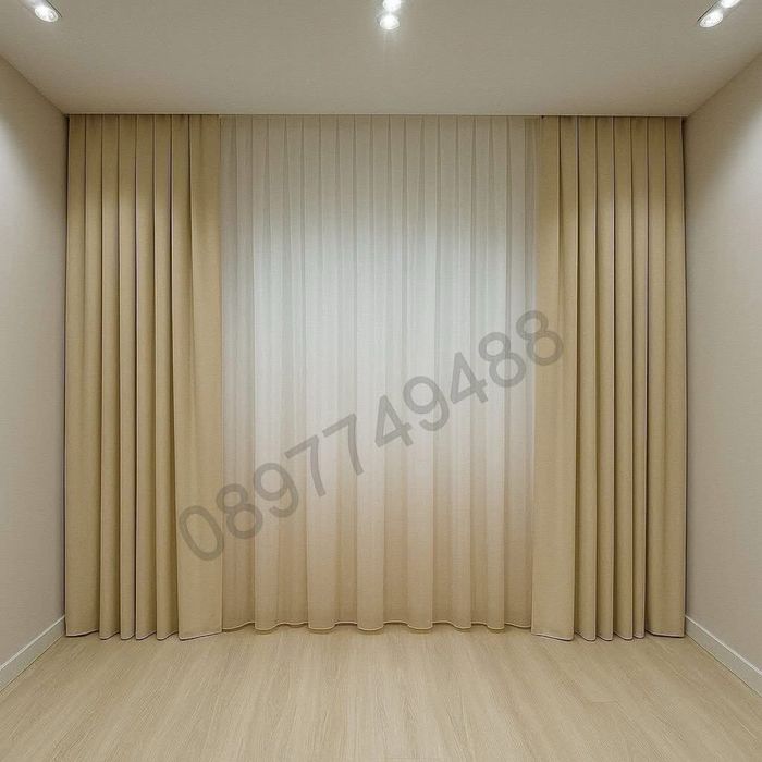 Комплект завеси + перде