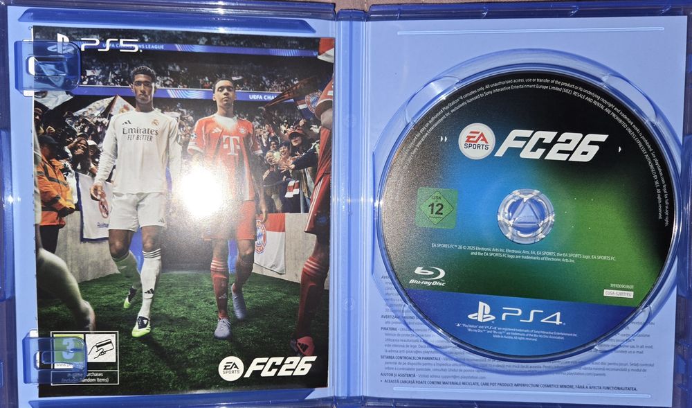 FC 26 PS5 si PS4, ea sports