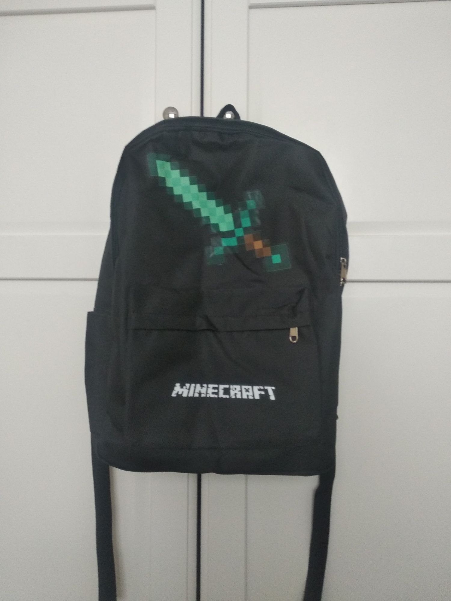 Школьный рюкзак для мальчика Майнкрафт minecraft