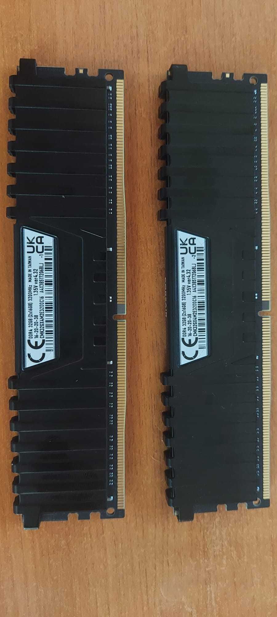 Memorii Corsair Vengeance 2 x 16GB DDR4 3200Mhz CL16 dual channel kit