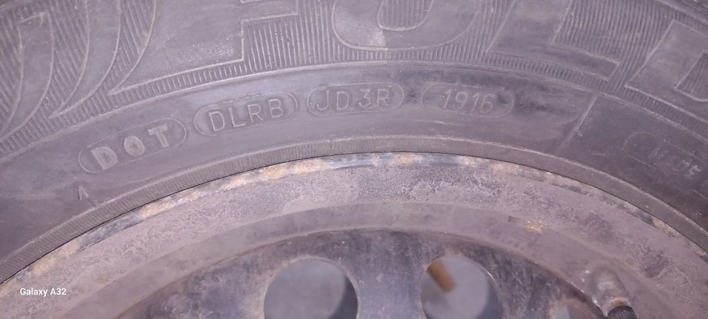 Джанти, зимни гуми - запазени