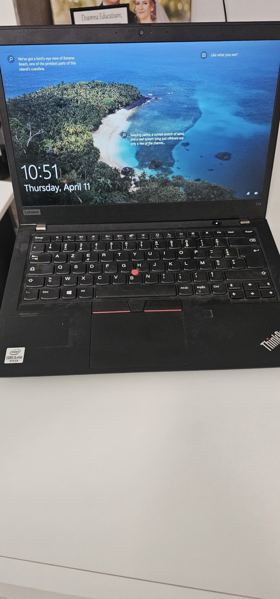 Laptop nou  Lenovo thinkpad T14 i5 a10a ram 16Gb Video 8Gb ssd w10 gta