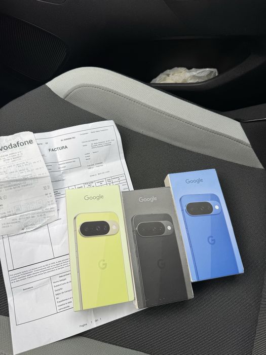 Google Pixel 10 Sigilat Factura Garantie Obsidian Lemongrass Indigo