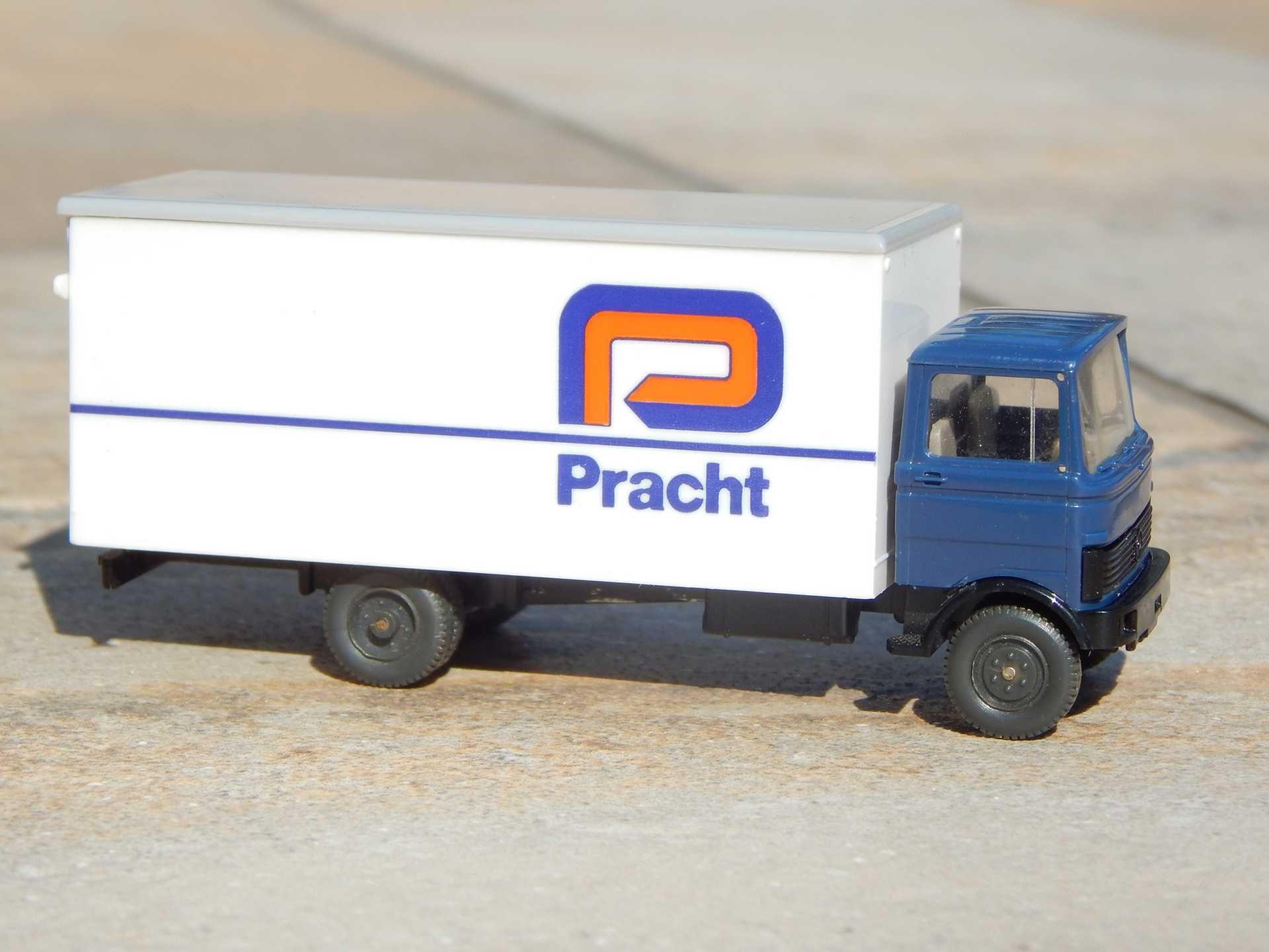 Macheta camion Mercedes LP 809 Pracht Wiking Berlin 1:87 cu defecte