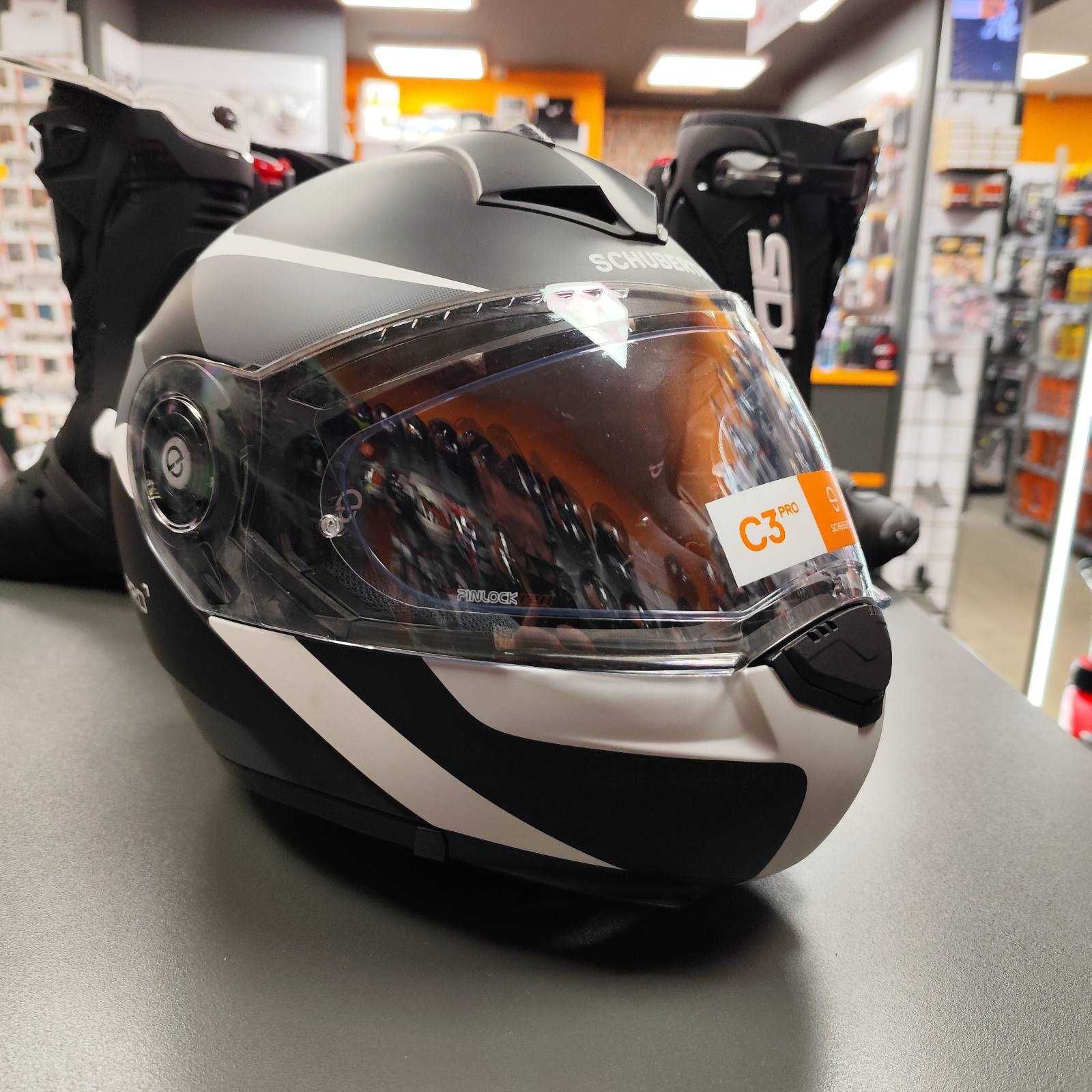 Мото каска SCHUBERTH C3 PRO SESTANTE GREY - от 1075 лв. - Код: 31126