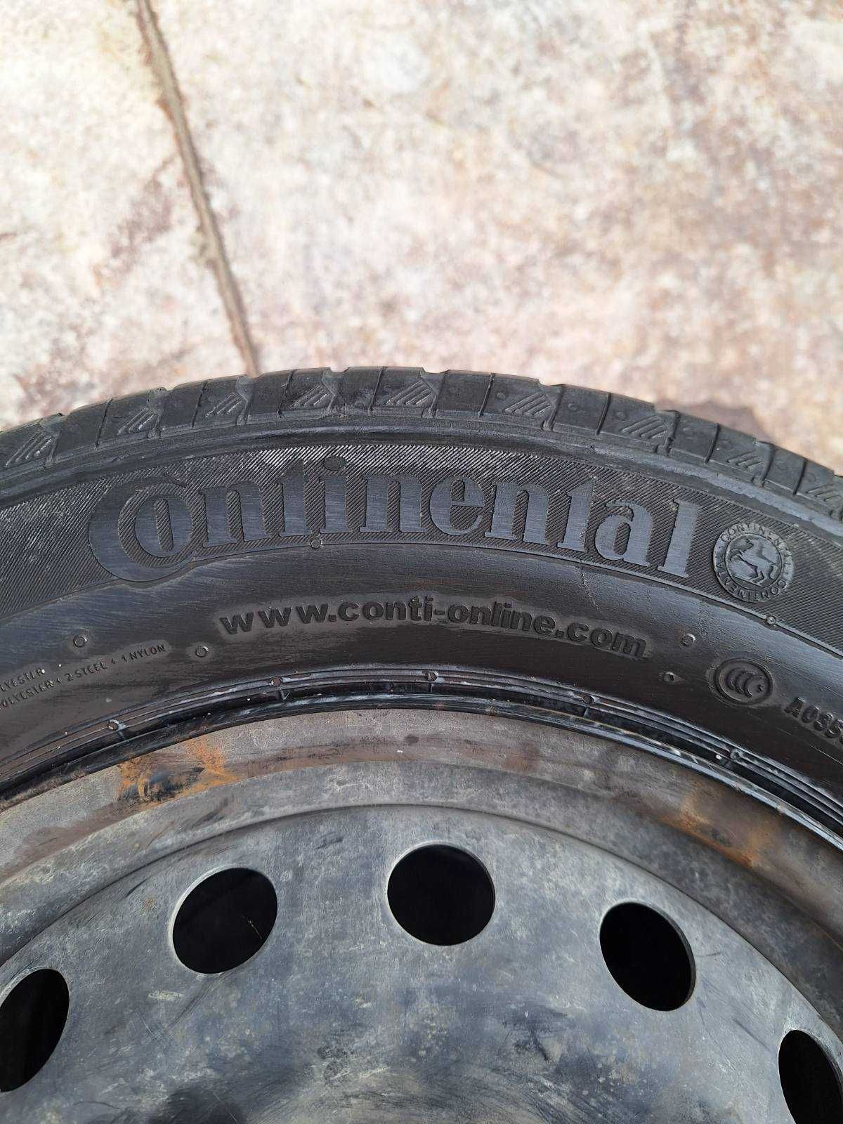 4 бр. летни гуми с джанти CONTINENTAL 185/65 R15 88T