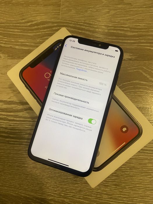 Iphone X Black 100%