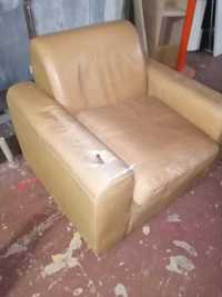 Старый диван + кресло