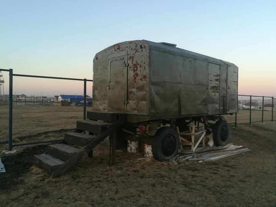 Вагончик, бытовка на колесах, контейнер, прицеп, будка