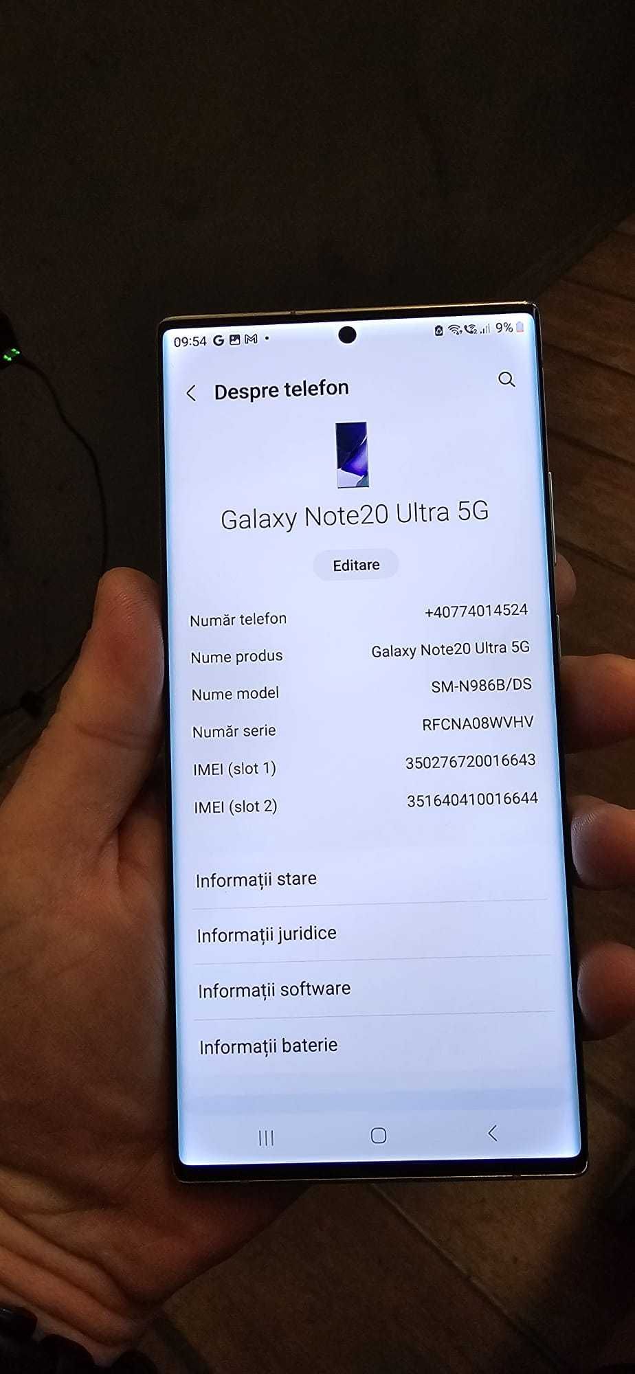 Samsung Note 20 Ultra 5G 512