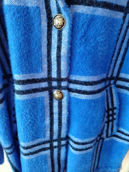 Дамско палто синьо