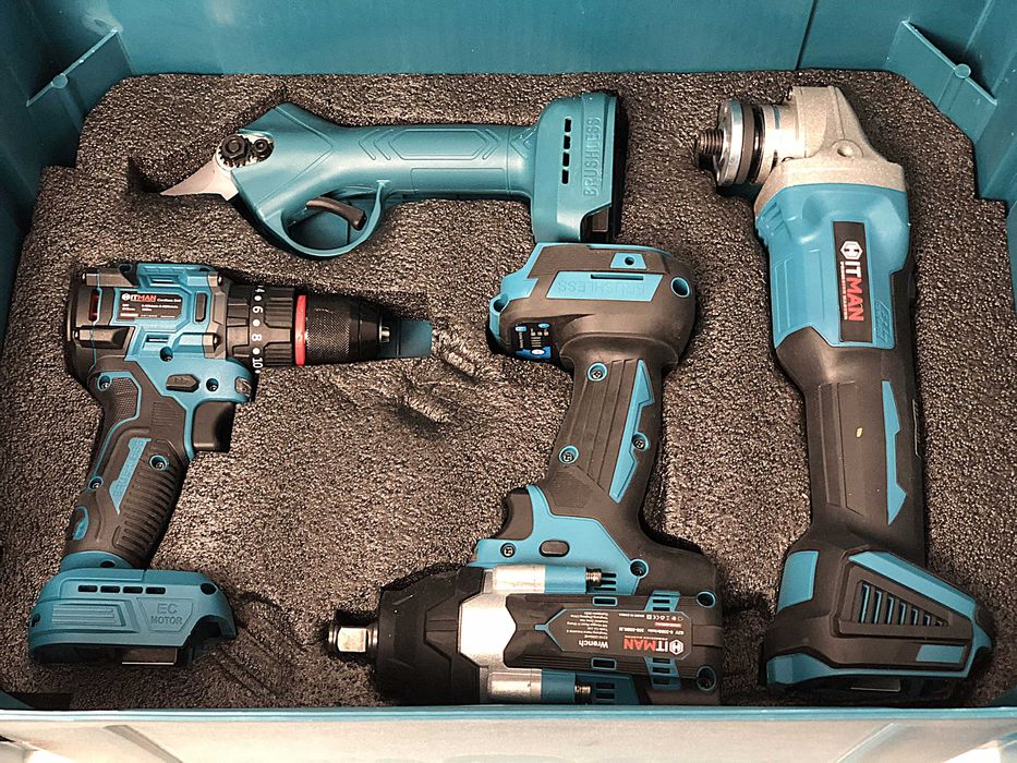 Set Scule Electrice Fara Fir Hitman 62V, 5 Piese