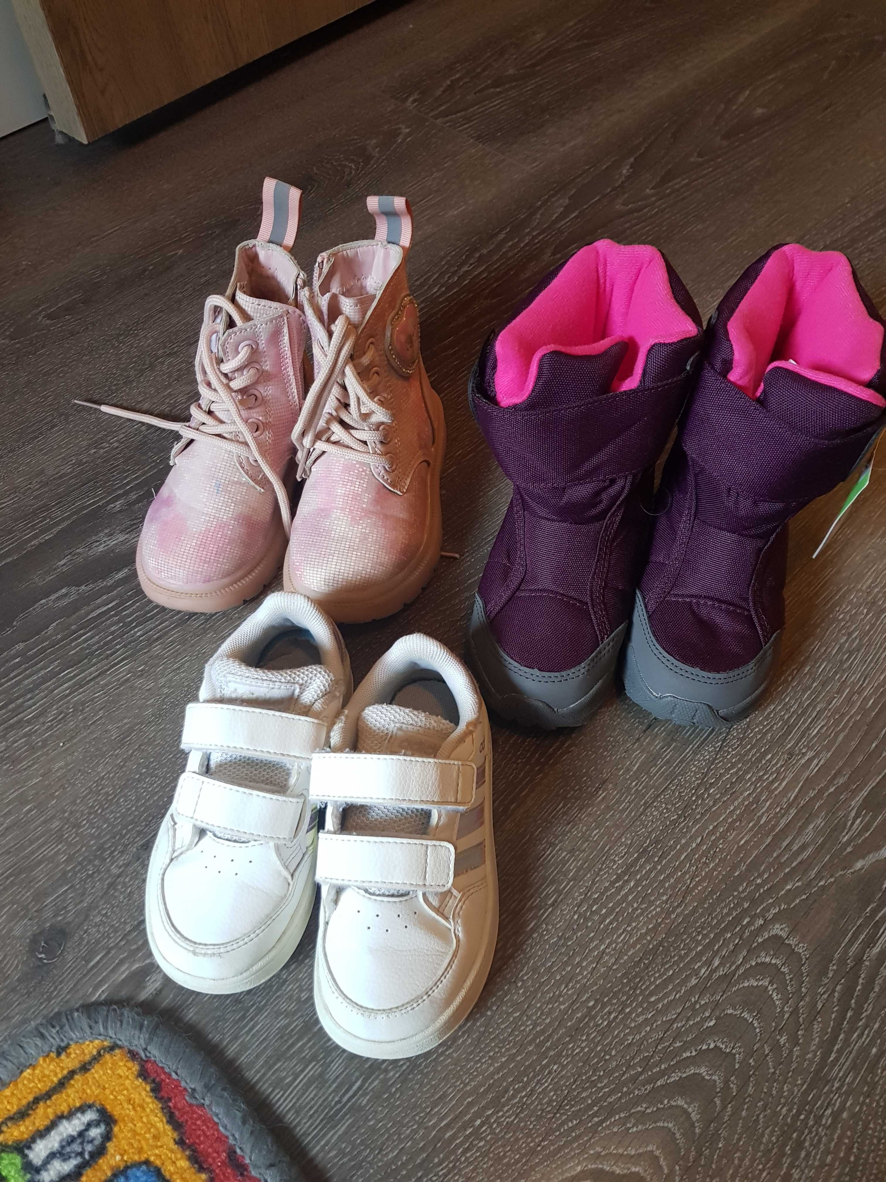 Lot încălțăminte fetite mărimea 25 elsa /adidas/decathlon