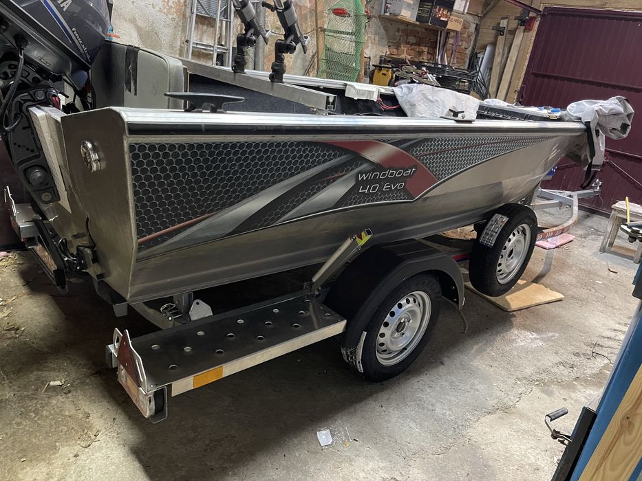 Vand Barca Windboat 4.0 aluminiu
