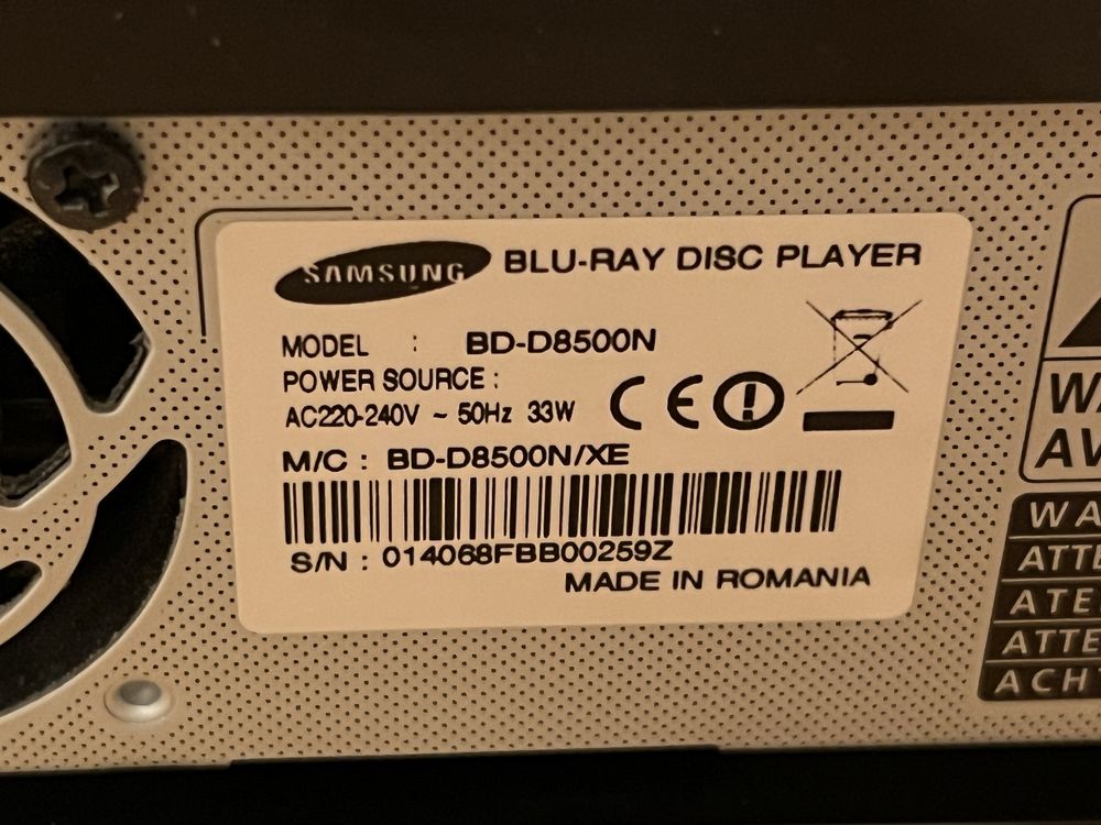 Samsung blu-ray telecomanda