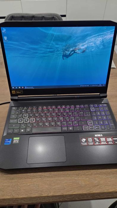 Геймърски Acer Nitro5-AN515-57 i7-11800H/144hz/16GB/512GB/3060/6GB