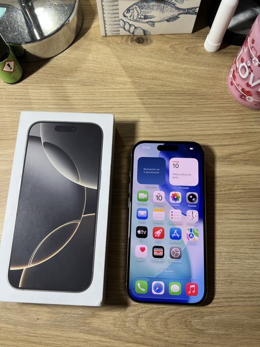 Iphone 16 Pro Natural Titanium  100%