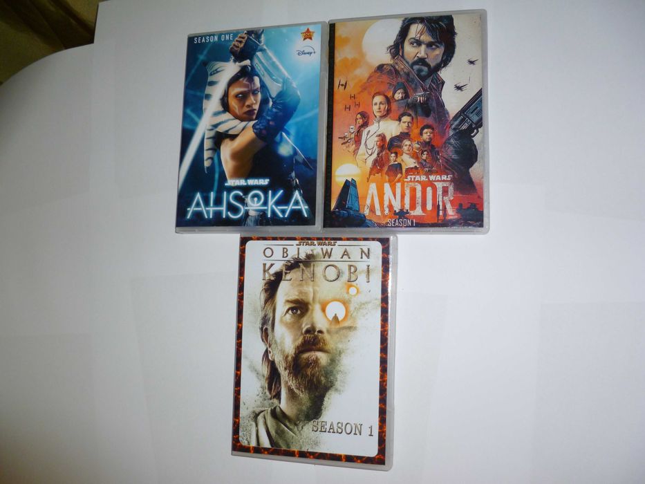 Star Wars: Ahsoka-Andor-Obi-Wan Kenobi DVD