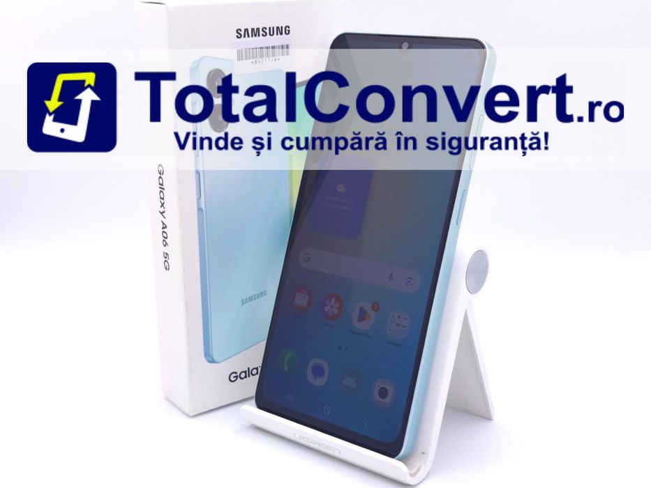 Samsung A06 128GB Light Green 4GB Dual SIM, Garantie 24 luni | #D89217