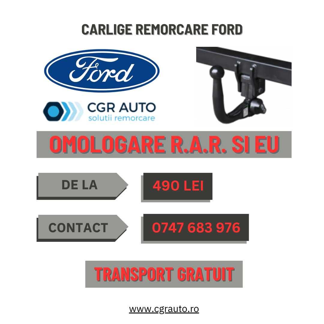 Carlige remorcare Ford omologate si durabile