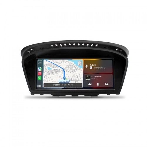 Ecran cu CarPlay și Android Auto pentru BMW E60 E61 E63 E90 E91 E93