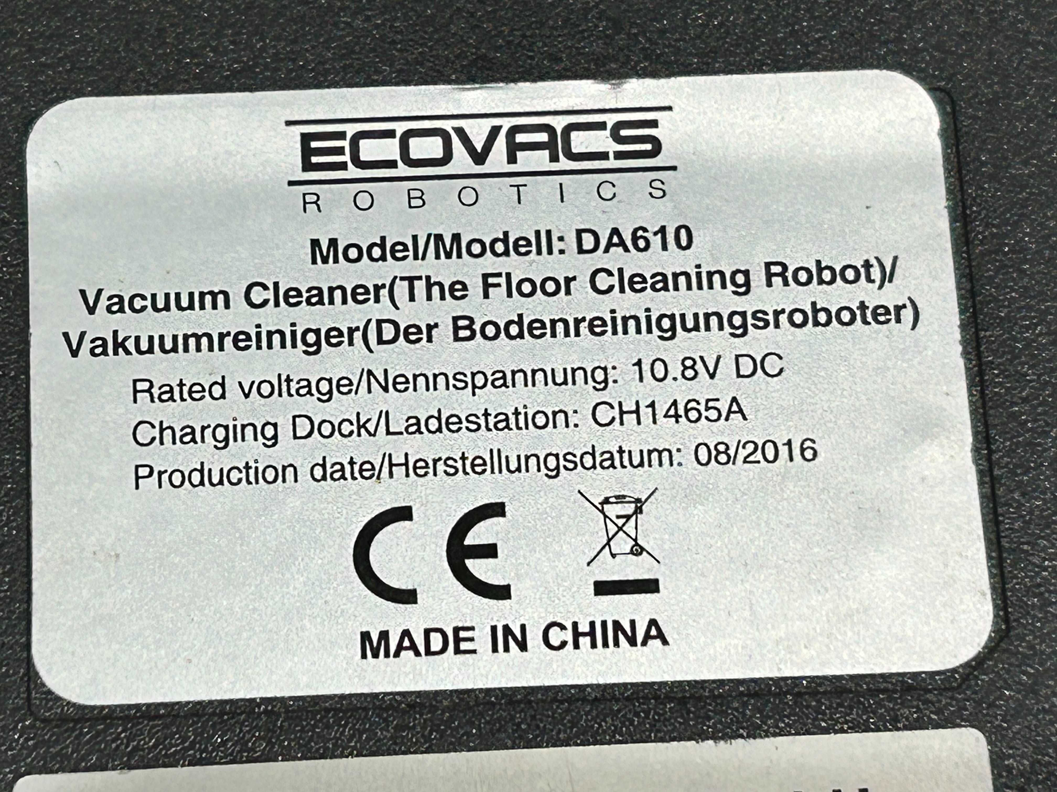 Прахосмукачка-робот - Ecovacs Deebot DA610 Slim MARVEL