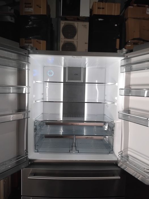 Хладилник side by side инокс