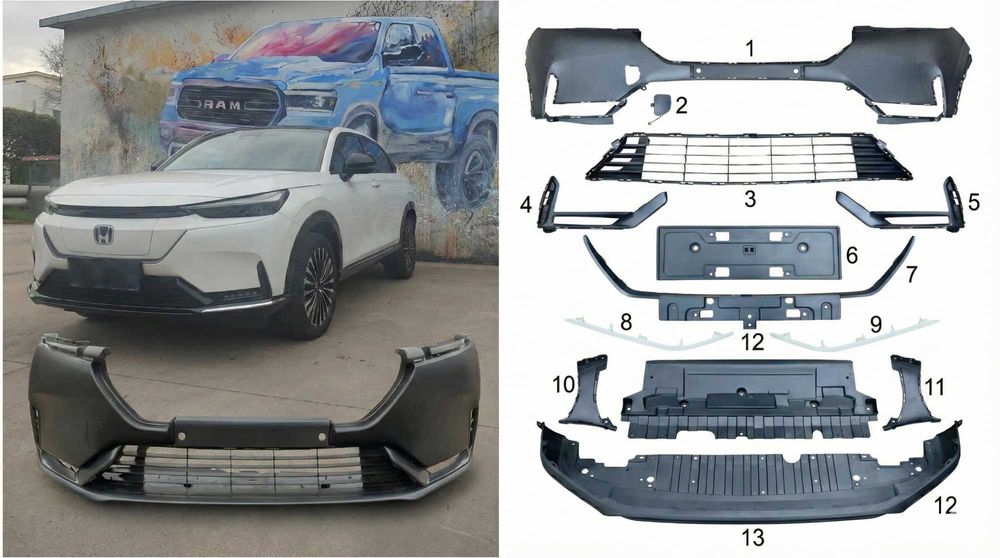 Бампер передний Honda e:NS1 (в сборе) – Новый, В наличии в Ташкенте