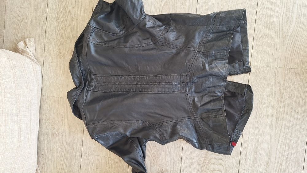 Якета естествена кожа M-L