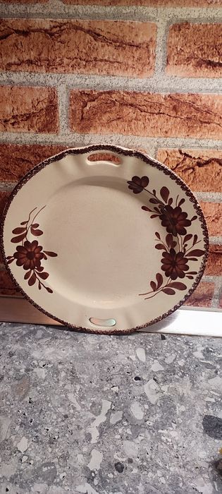 Farfurie decorativă sau platou de servire, cu ștampila Hirschau Bavari