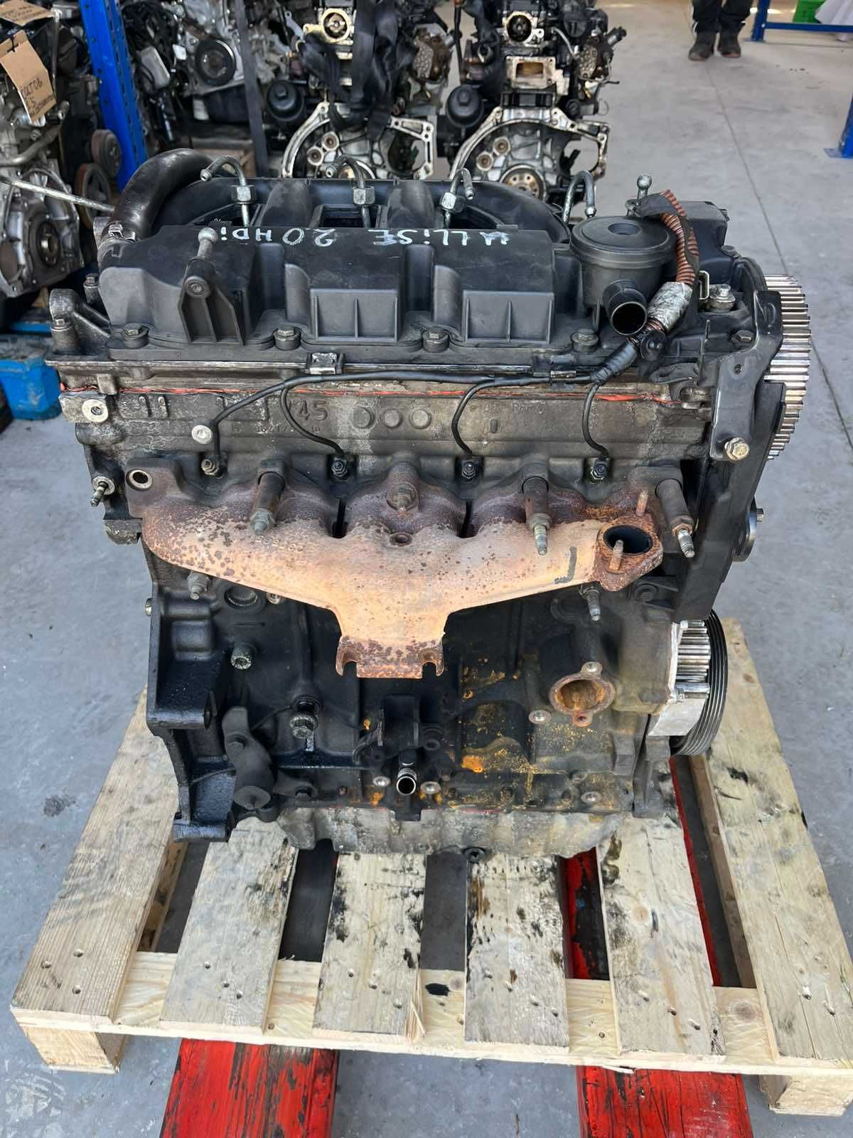 Двигател FIAT ULYSSE 2.0HDI 120к.с. -КОД:RHK
