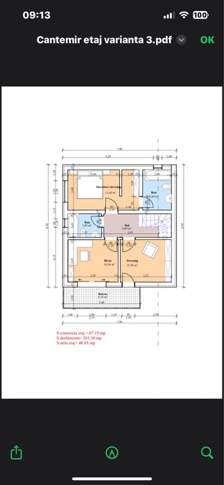 Ocazie rara ‼️ Teren Sararie 451 mp cu Aut. de constructie vila 210 mp