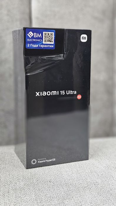 Xiaomi 15 Ultra 16/512GB black Globol version 1 yil garantiya