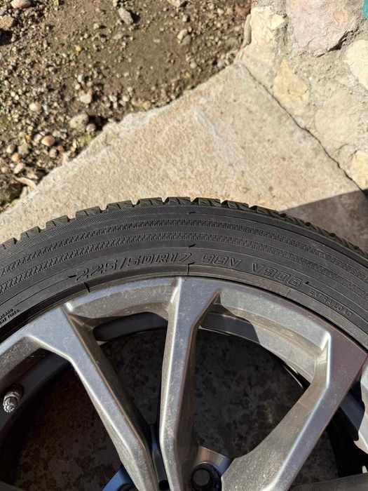 Jante OE BMW, Anvelope IARNA 225/50/17 CA NOI, Seria 3,4 G20,G21,G22