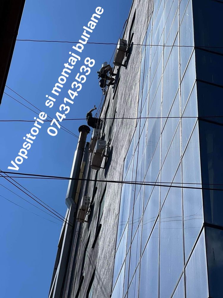 Servicii de alpinism utilitar,termosisteme,vopsitorie ,igienizari!