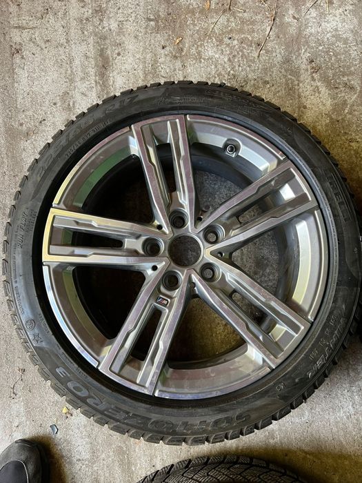 Jante originale BMW M packet 17’ Cauciucuri iarna Pirelli 225/45/R17