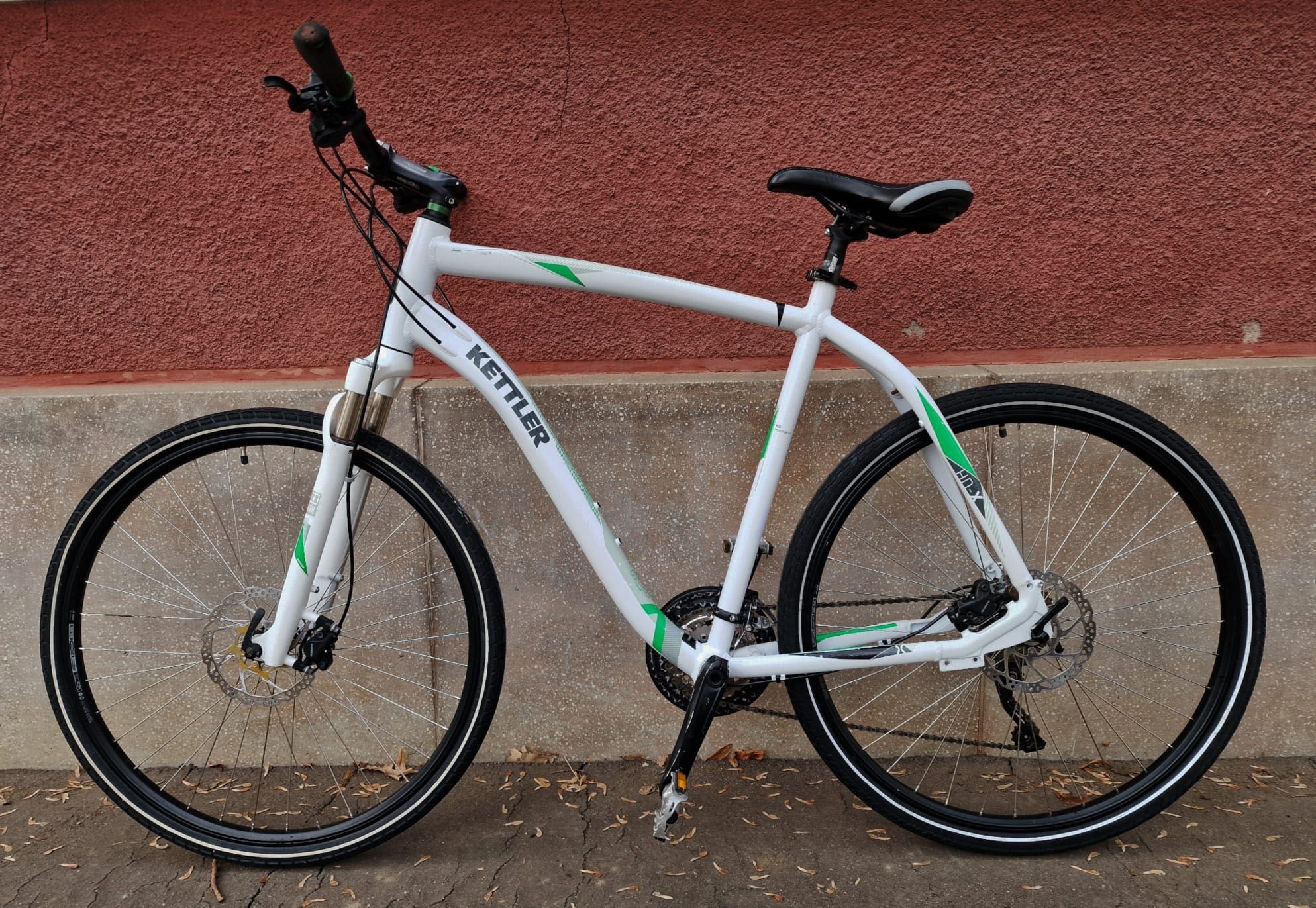 Bicicleta Kettler SLX RockShox city bike trekking roti 28