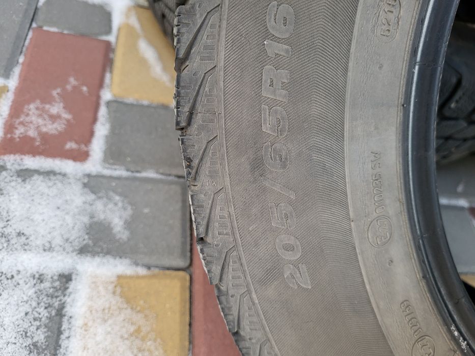 Продам шины на 16/205/65,5штук, б/у за 30000тенге