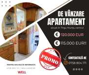 De vânzare un apartament cu 2 camere ultracentral