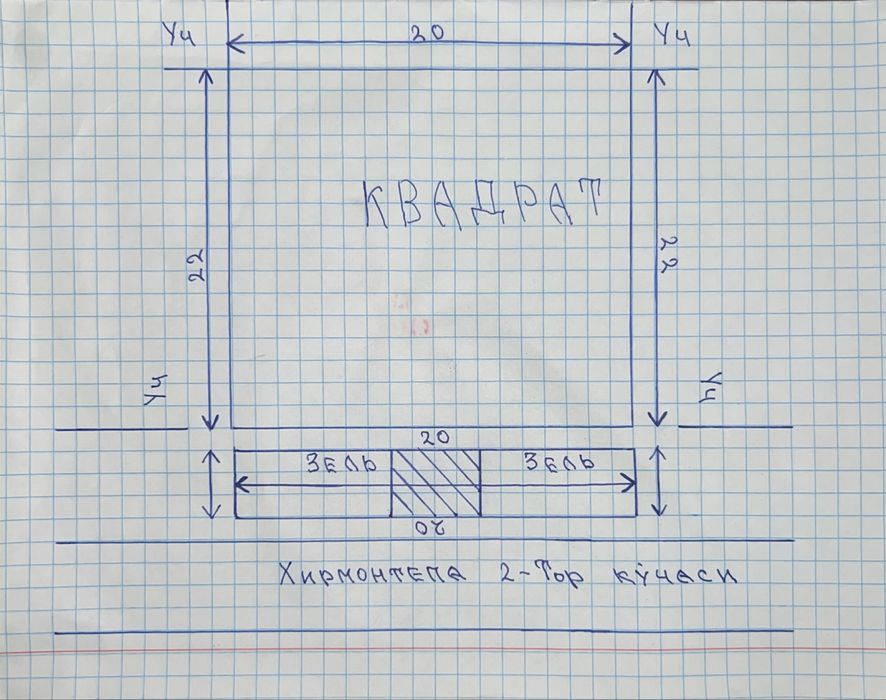 Продается участок 4.4 соток под застройку в ЭЛИТНОЙ махале НИКИТИНА