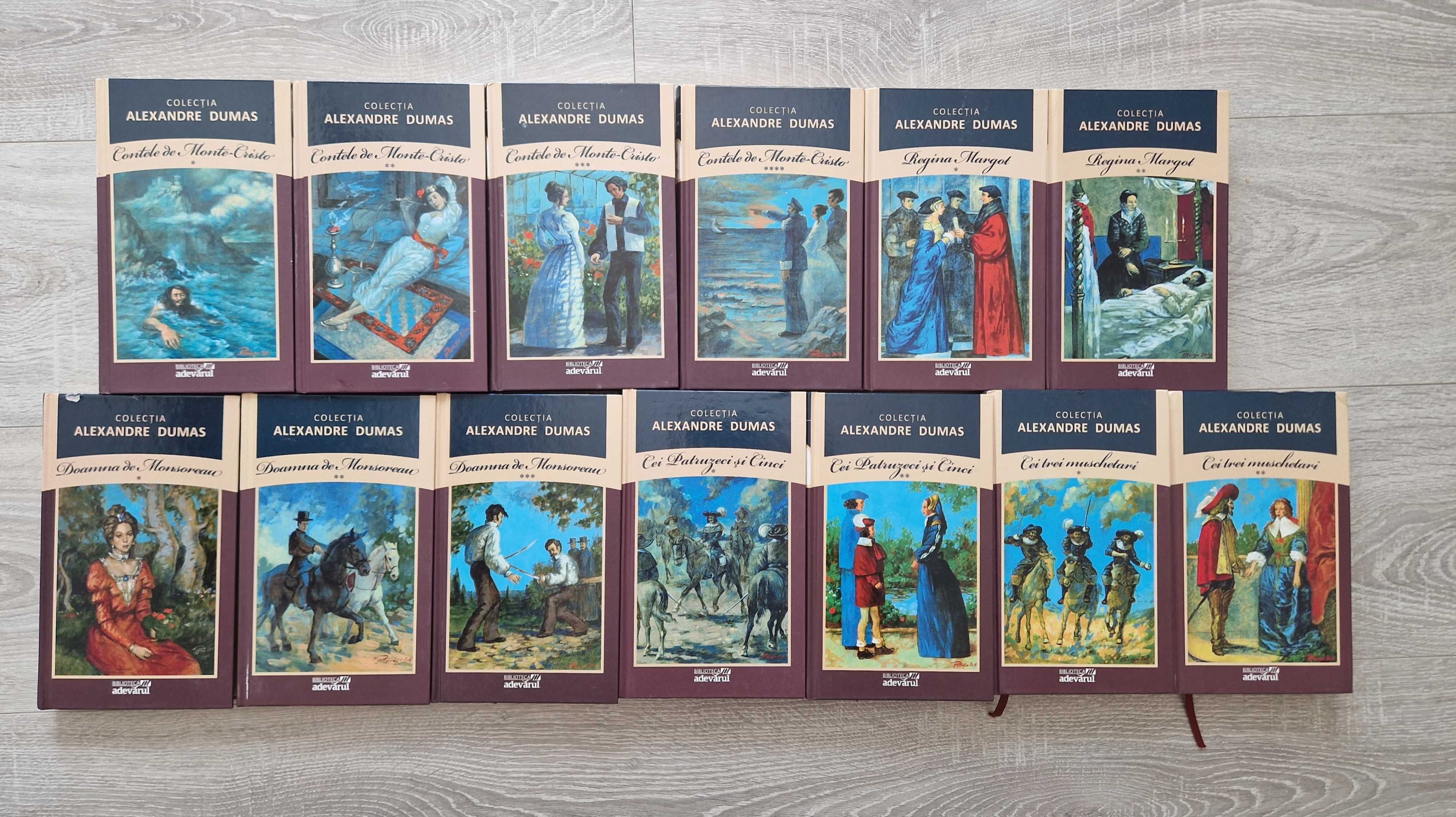 Colectia DUMAS Adevarul nr 1-13 Monte Cristo, Margot, Muschetari, etc